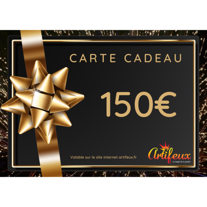 Carte cadeau 150€